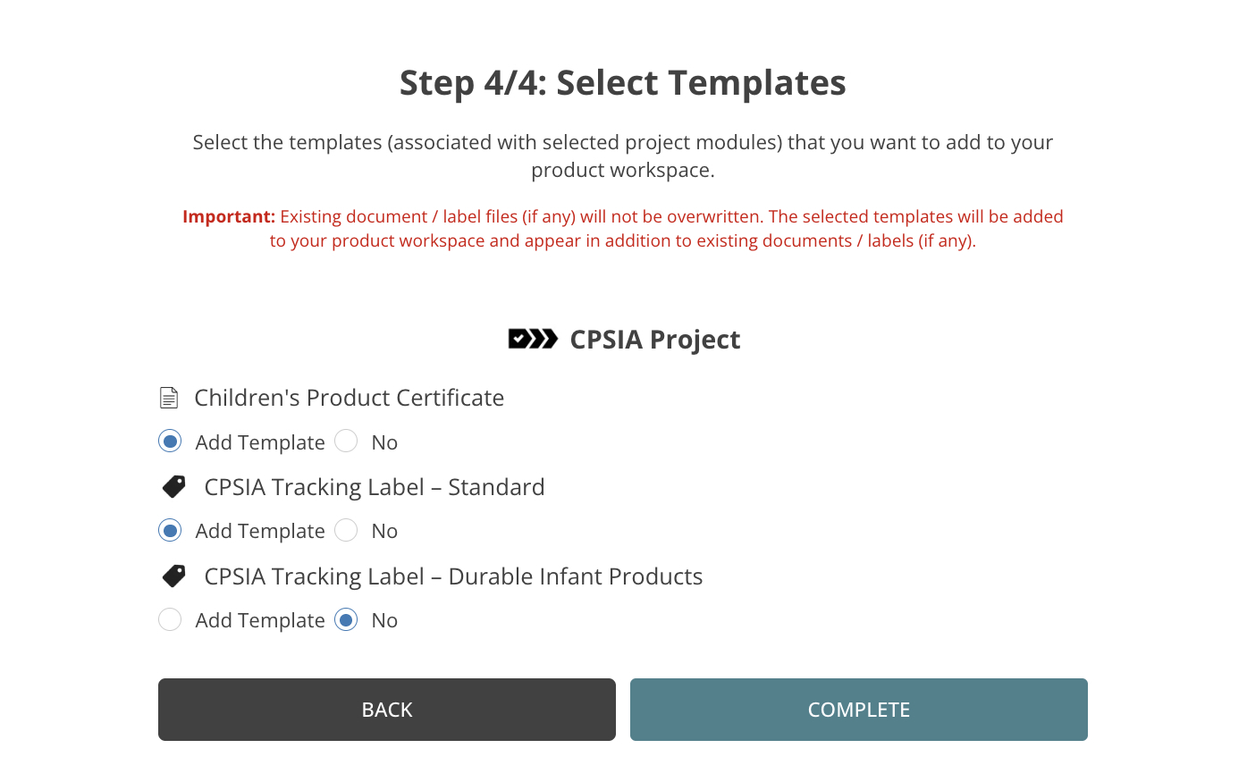 CPC/CPSIA Label Templates/widgets CPC/CPSIA Label Templates/widgets